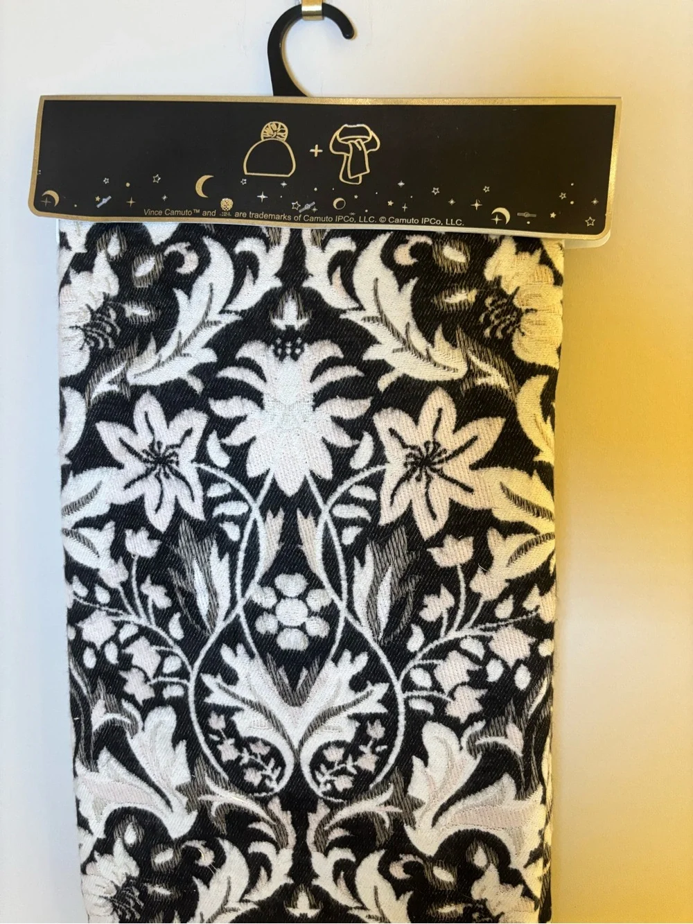 Vince Camuto Scarf and Pom Pom Beanie